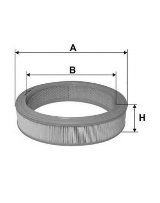 OPEN PARTS eaf309820 -  Воздушный фильтр